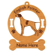 English Pointer Stand Dog