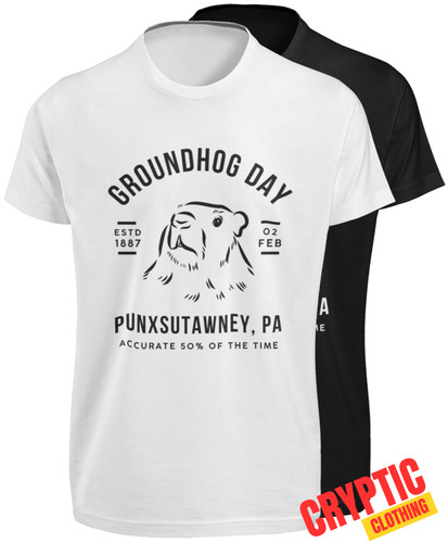 Shirt divertente groundhog - t-shirt,