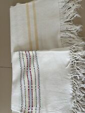 COPPIA ASCIUGAMANI VINTAGE CON