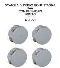 SCATOLA DI DERIVAZIONE TONDA