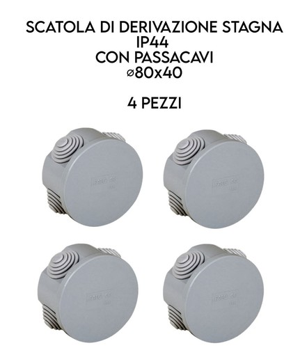 Scatola derivazione tonda - di,