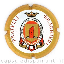 Capsula italiana pubblicitaria Braghieri F.lli P-BRF-01 - capsule spumante