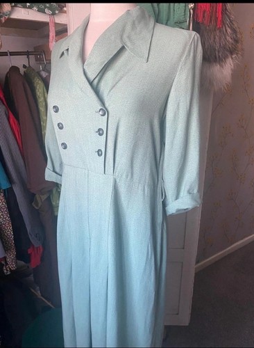 Abito vintage anni verde - 40,