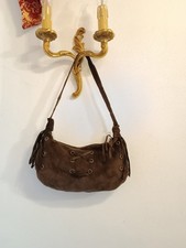 Borsa Vera Pelle Camoscio con