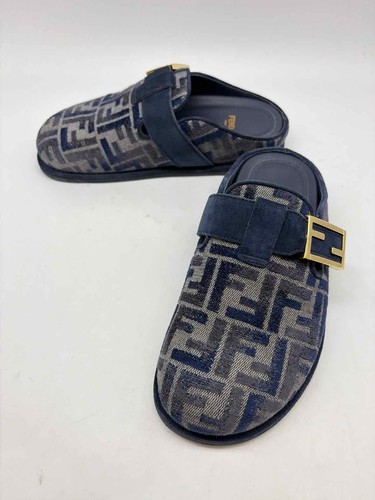 Pantofole mule fendi navy - mule,