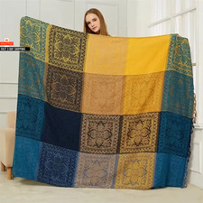Grande Coperta Boho Plaid