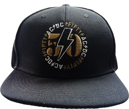 Basecap fifty hipster - ac/dc,
