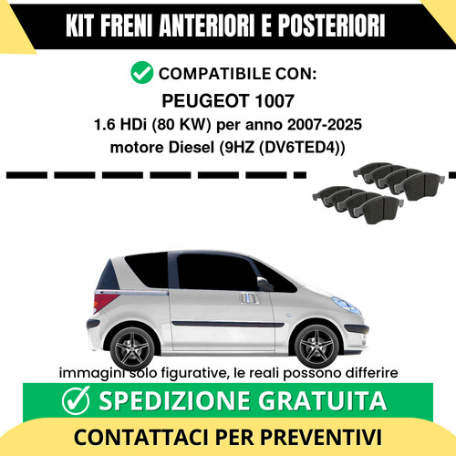 Pastiglie freno ant - pastiglie, +