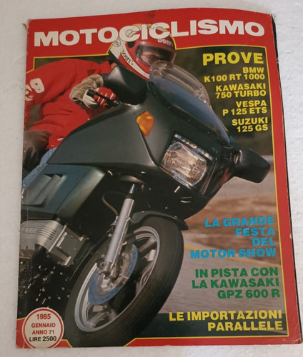 Motociclismo 1985 bmw - motociclismo, 1