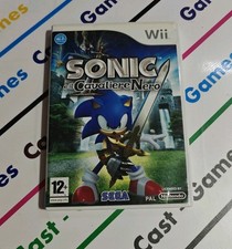 NINTENDO WII SONIC E IL CAVALIERE NERO PAL ITALIANO COMPLETO COME NUOVO 