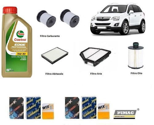 Kit tagliando per opel - kit, antara