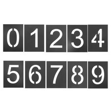  1 Set di modelli di numeri