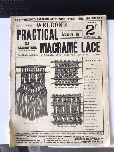 Weldon practical macrame - weldon’s,