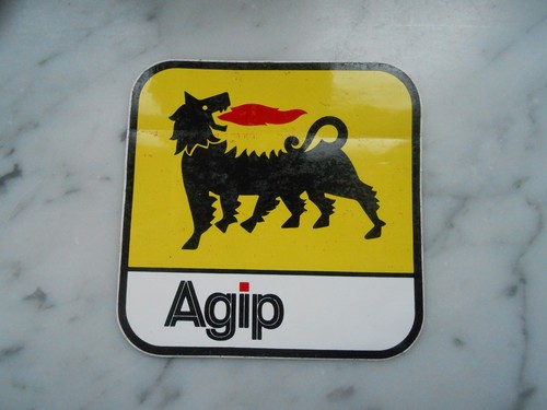 Adesivo sticker agip 10 - adesivo, sticker-agip-cm.10