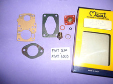 KIT REVISIONE CARBURATORE SOLEX 30 PIB 4 FIAT 850 600D CARBURETOR OVERHAUL KIT 