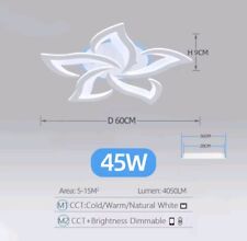 Lampadario led fiore