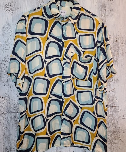 New zara geometric print - new,