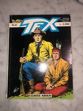 TUTTO TEX 51 SANGUE NAVAJO WILLER COMICS NOVEL FUMETTO