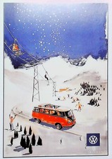 Cartolina VOLKSWAGEN PULMINO