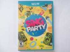 SING PARTY KARAOKE NINTENDO WII U WIIU SENZA MICROFONO