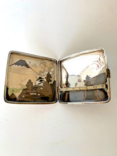 Portasigarette argento vintage - argento,