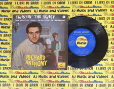 LP 45 7"RICHARD ANTHONY Twistin the twist Fais pas mon vieux Ya Le vagabond