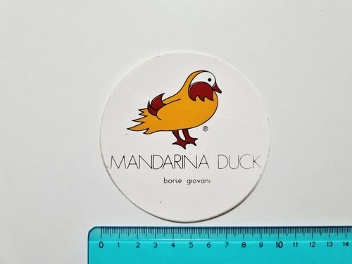 Adesivo mandarina duck borse - adesivo,