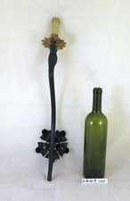 APPLIQUE VINTAGE IN FERRO BATTUTO FORGIATO A MANO SOTTILE DESIGN LAMPADARIO CH