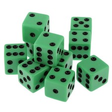 Pezzi 18mm Set di dadi a sei