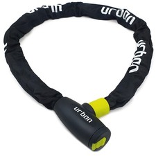 URBAN XK100 Lucchetto Bici Antifurto, Catena 100cm ø8mm Acciaio Temperato, Serra