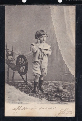 Cartolina bambino arcolaio - cartolina,