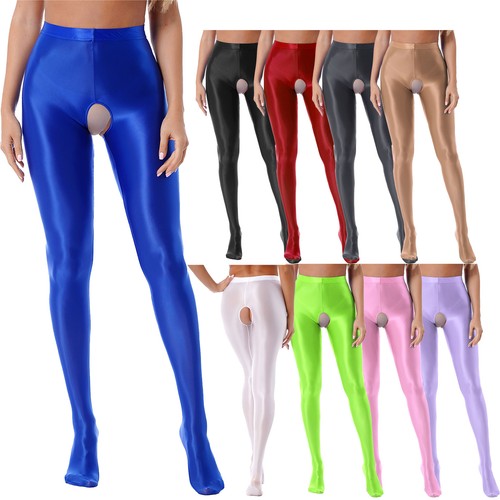 Collant donna lucido senza