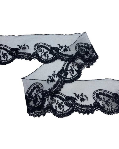 Passamaneria pizzo nero - passamaneria,