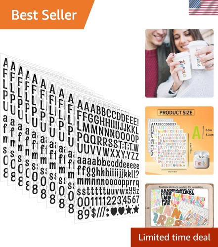 Waterproof vinyl mini letter - mini,