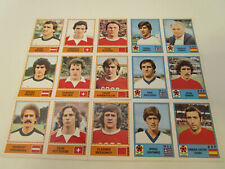 15 FiGURINE EUROPA 80 CALCIATORI PANINI ITALIA EURO FOGLIO-FR-M2