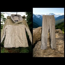 SIMS Giacca/Pantalone Invernale Donna Med Sci Neve Snowboard Cappotto Bianco Grigio