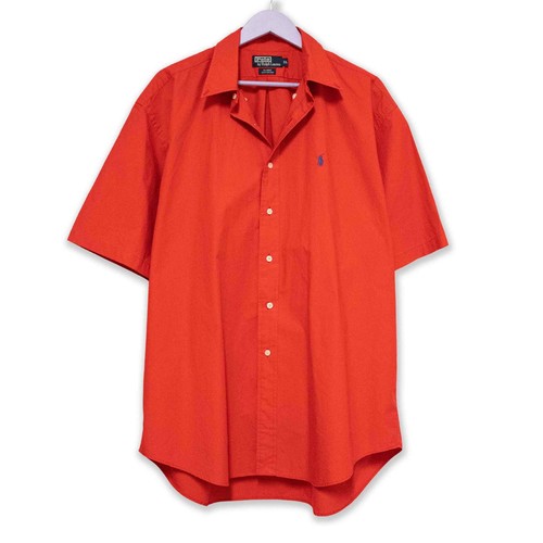 Camicia ralph lauren rossa - camicia,