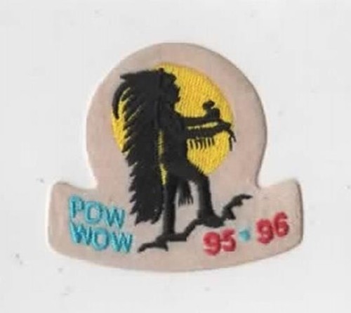 Patch feltro pow wow 96 - patch,