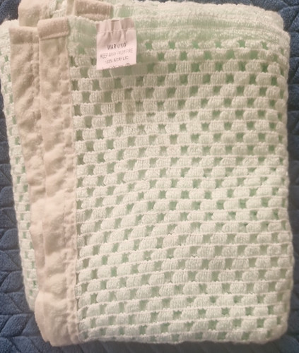 Coperta carrozzina verde