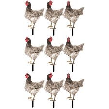 3 PEZZI Insegna Pollaio