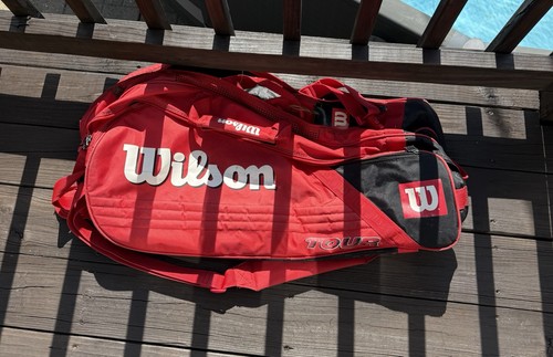 Wilson tour rosso nero - wilson,