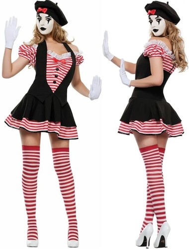 Costume artista mimo - , adulto