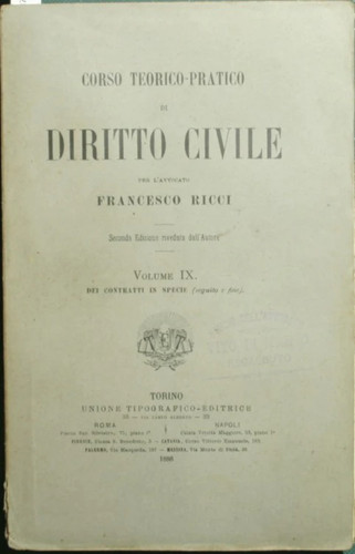 Corso teorico pratico - , di