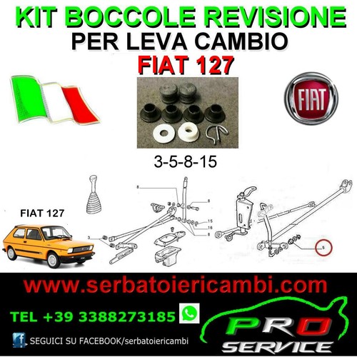 Kit boccole revisione per fiat - kit,