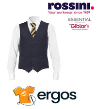 GIBLOR'S Gilet MIGUEL Divisa Hotel Reception Cameriere Sala Sommelier Q1EX0159