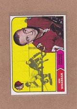 1968-69 TOPPS HOCKEY KEN WHARRAM #22 BLACK HAWKS EXMT/EXMT+ *A41903