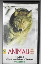 il LUPO animali in primo piano PIERO ANGELA presenta1990-5 vhs nc