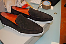 SANTONI MOCASSINO  PELLE RENNA