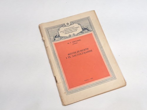 Book photocells and their - book,