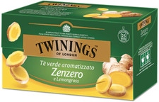 TWININGS VERDE ZENZERO Bustine